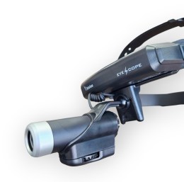 Детальний вигляд джерела світла BT-410F з дисковим регулятором інтенсивності освітлення від 15000 до 30000 люкс